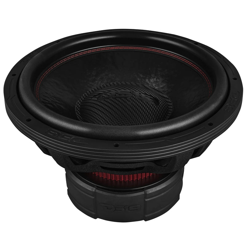 15" Triple Stack 2500 Watt RMS Dual 4-Ohm Voice Coil Subwoofer DS18 EXL-TR15.4D