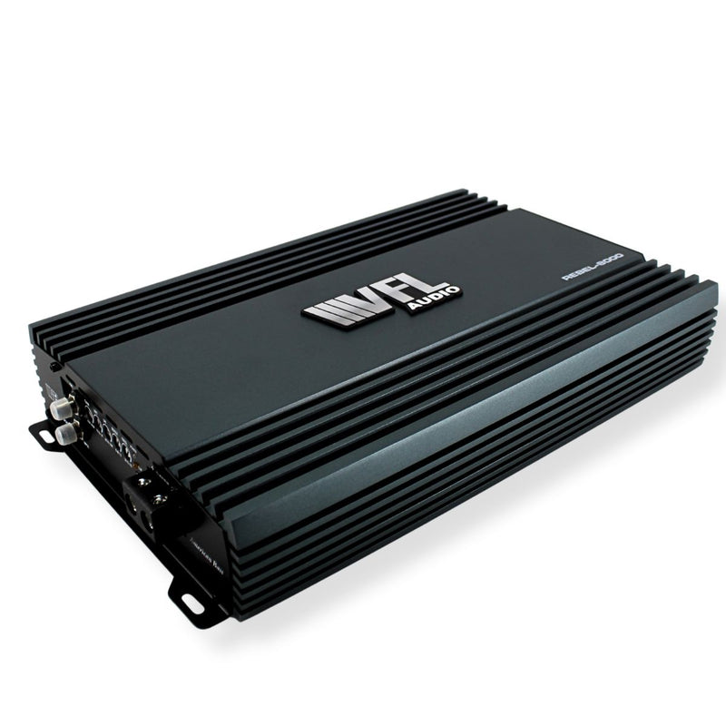 American Bass 8000 Watt 1-Ohm Monoblock Class D Digital Amplifier REBEL-8000.1
