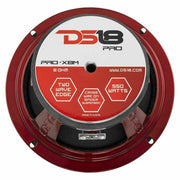 DS18 4 Pro 8" Mid range Loud speakers 4 Ch Amplifier 2 Bullet Tweeters / Ampkit - Big Jeff Online Inc