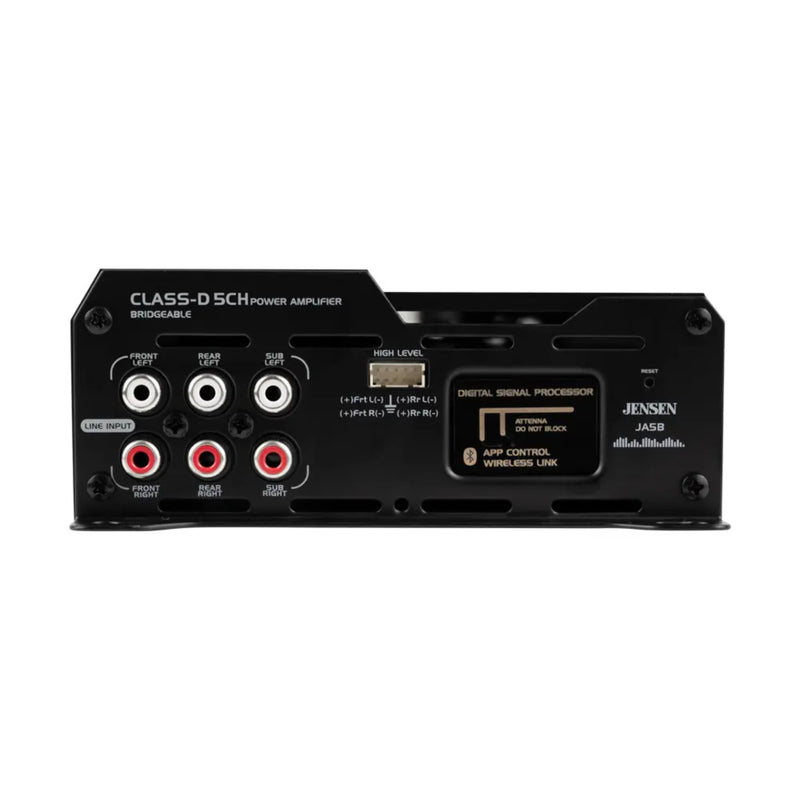 12″ Subwoofer & 2 Pairs of 6"x8" JS68T Speakers w/ 815W 5-Channel RGB Amplifier