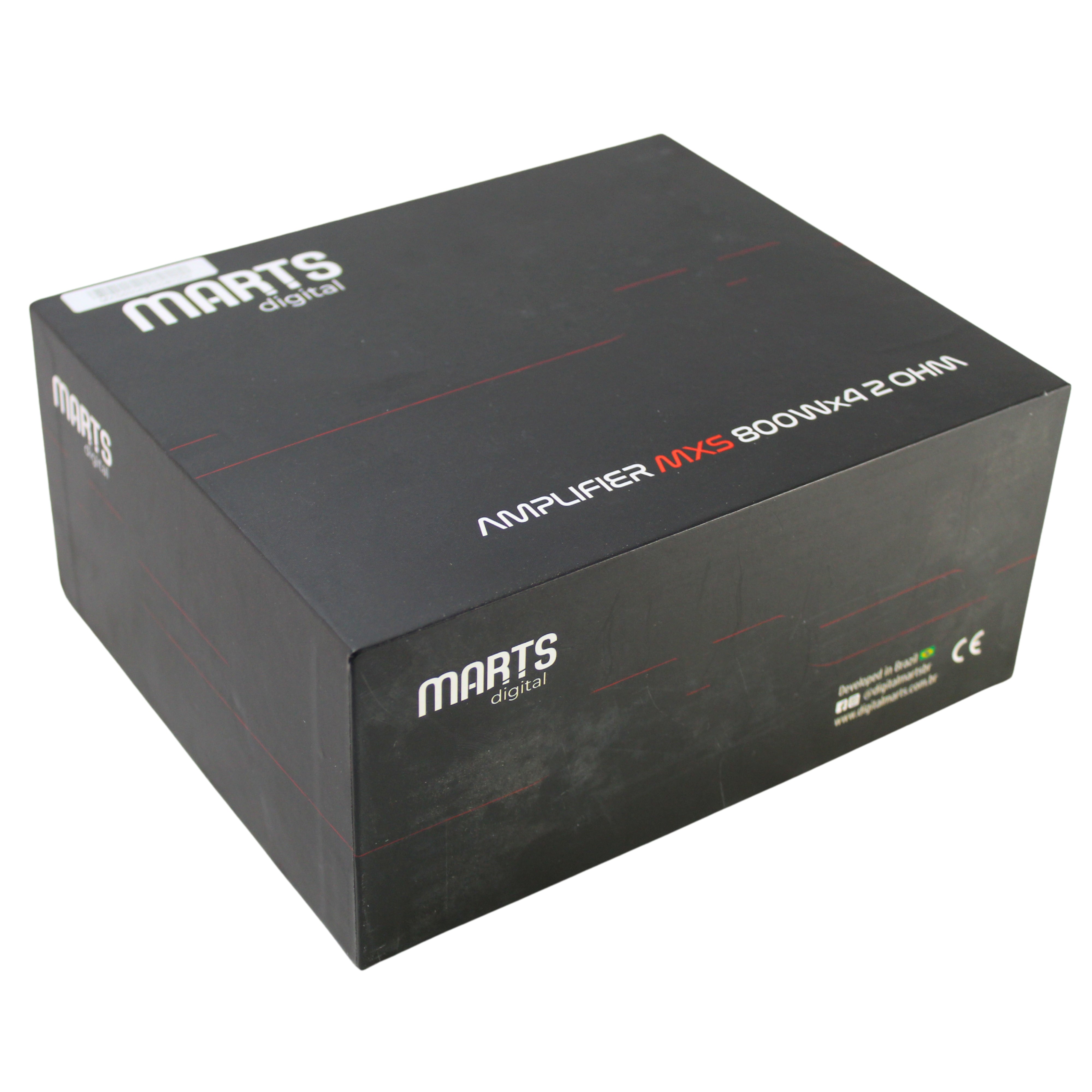 Marts Digital 4 Ch Amplifier Full Range Class D Compact 800W 2 ohm