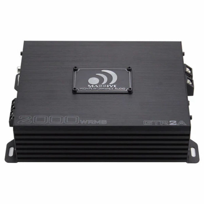 2030 Watt RMS 1 Ohm Mono Block GT Full Range Amplifier With Bass Remote GTR2A