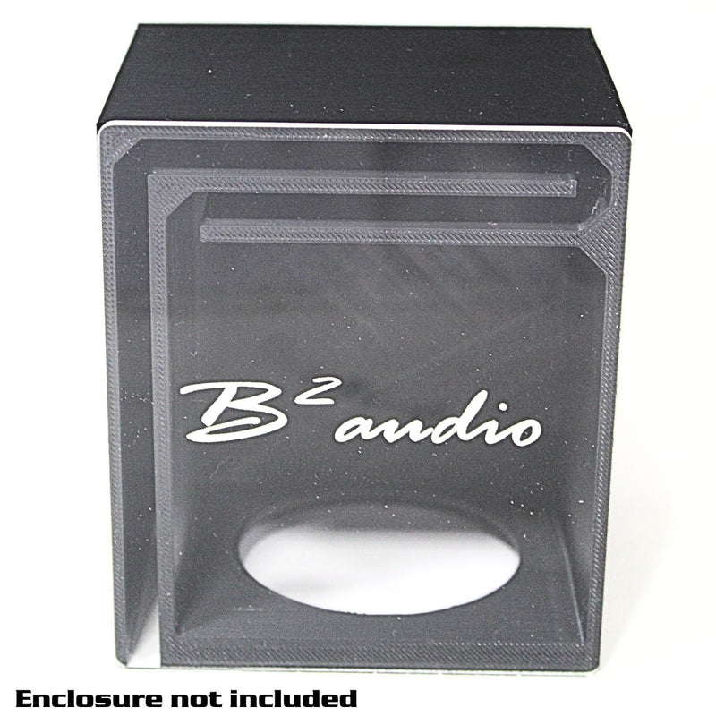 B2 Audio Logo Engraved Acrylic Lid for Single RIOT 2.5" 3D Boxes