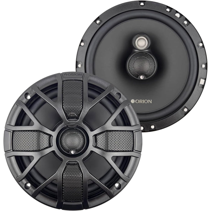 6.5" 3-Way Coaxial 75 Watts RMS Speakers Orion XTR Series XTR65.3 Pair