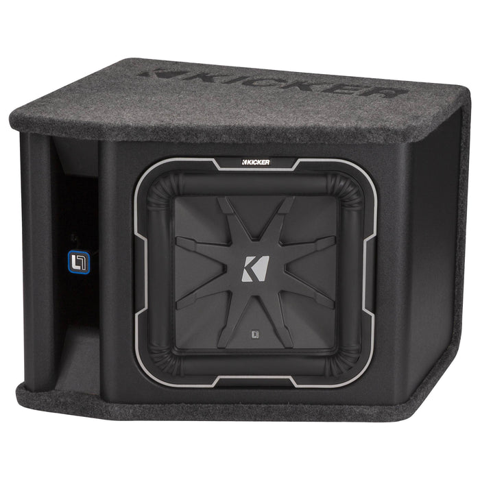 Kicker 41VL7122 Q-Class L7 12'' 900W RMS 2-Ohm Vented Subwoofer Enclosure