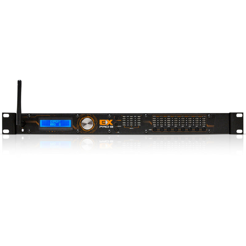 Expert Electronics PRO-8 Rack Audio Processor with Bluetooth App 3 In / 8 Out