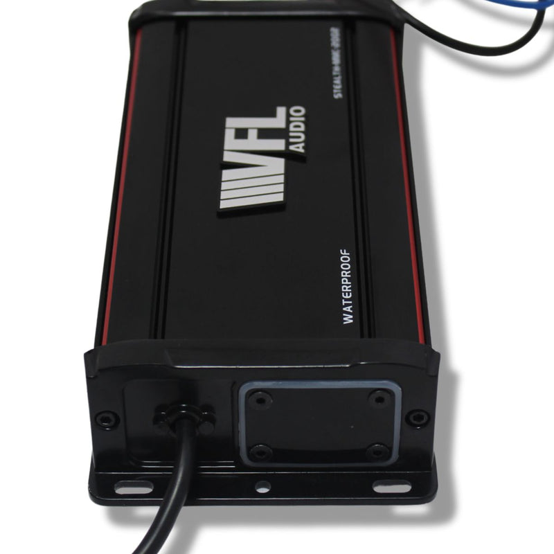 American Bass 500W 2-Ch Waterproof Amplifier Marine/Powersport STEALTH-MMC-2002