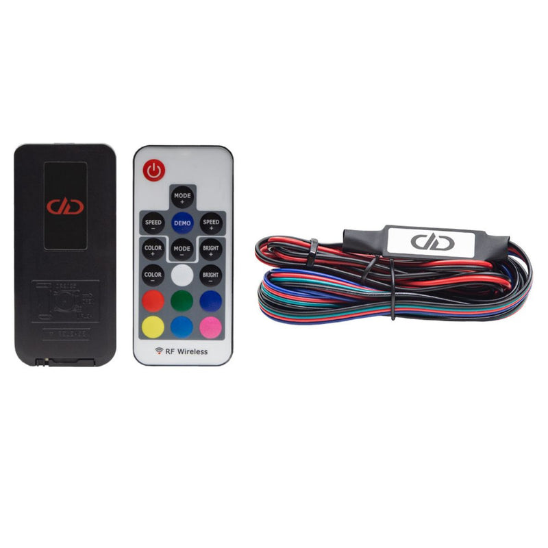 6.5" LED RGB Speaker Light Ring Pair DD Audio LED-RGB-6.5