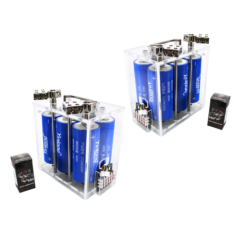 DIY Plug & Play Yinlong 40AH LTO Lithium Titanate 12v 12 Cell Bank w/ Balancer