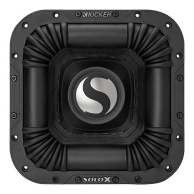 Two Solo X 10" Dual 2 Ohm 2000W RMS Subwoofer Combo with Warhorse 3600 Amplifier