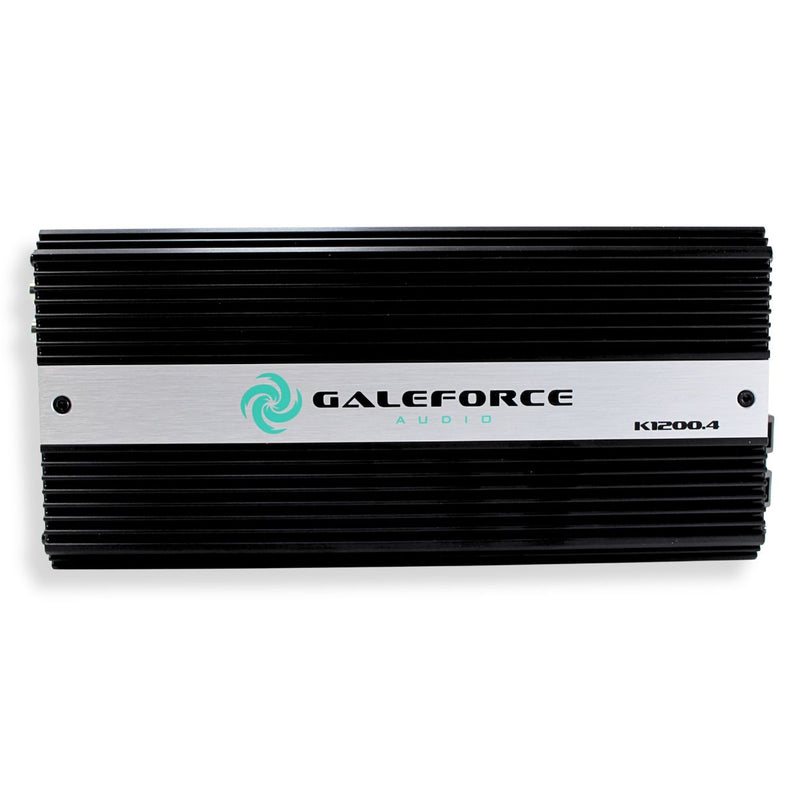 4 Ch 1200W RMS 2 Ohm Class D Korean Car Audio Amplifier Galeforce Audio K1200.4