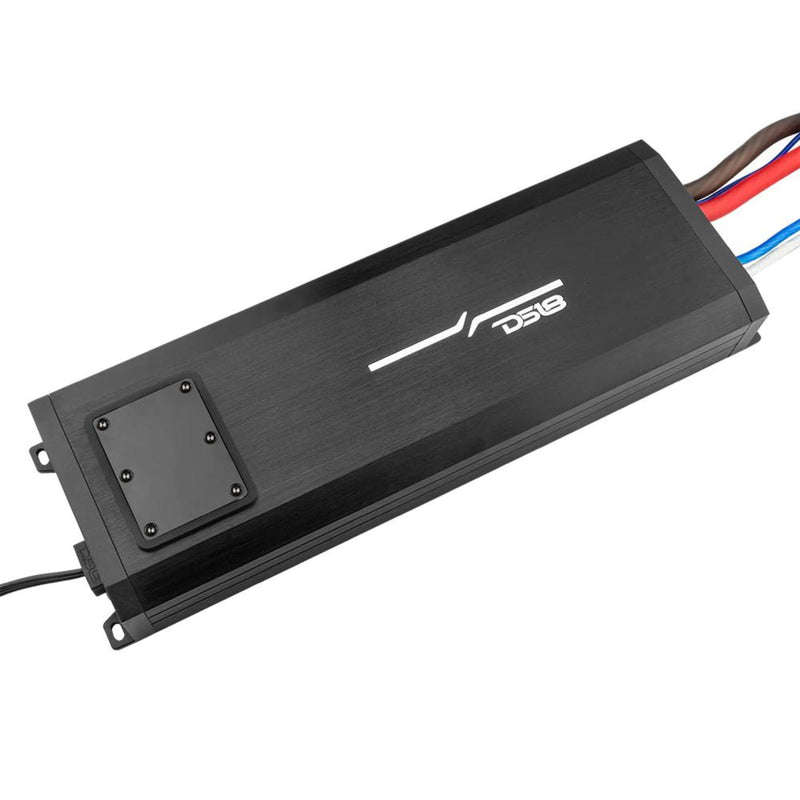 DS18 1 Channel Full Range Class D 1500W RMS 1 Ohm Marine Amplifier NXL-X1500.1FR