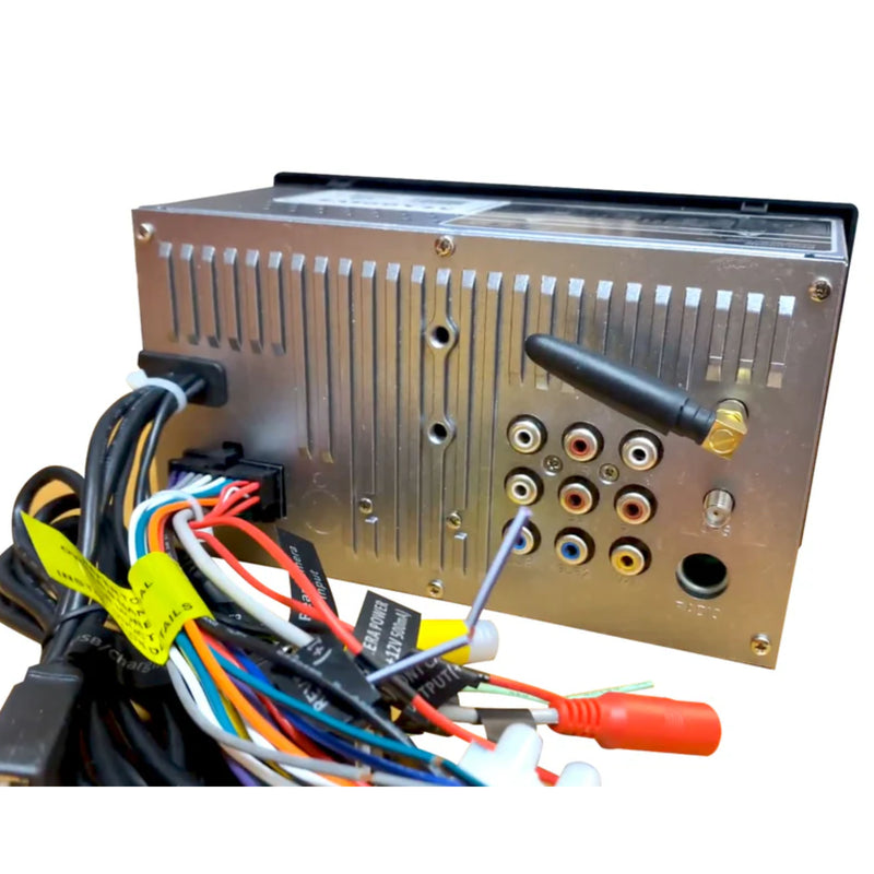 Massive Audio 7" Media Hub w/ CarPlay, Android, MP3, Bluetooth, AM/FM Radio