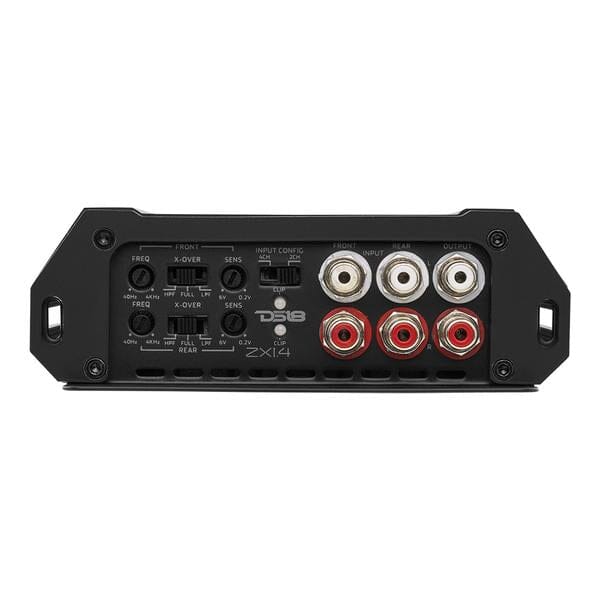 4x DS18 8" 4 Ohm Midrange Loudspeakers w/ Pair of 1" Bullet Tweeters + Amp Pack