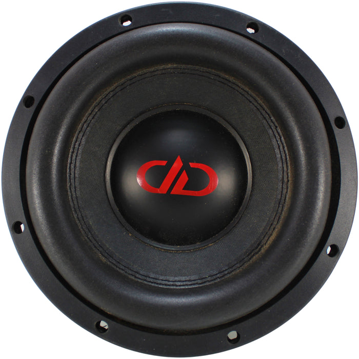 DD Audio REDLINE Series 8" 300-600W RMS Dual 2-Ohm 2.5" VC Subwoofer OPEN BOX