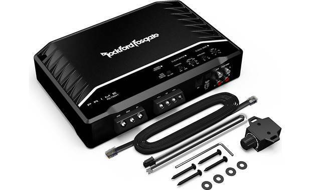 Rockford Fosgate Prime 750W 1 Ohm Class D Monoblock Amplifier + Install Kit