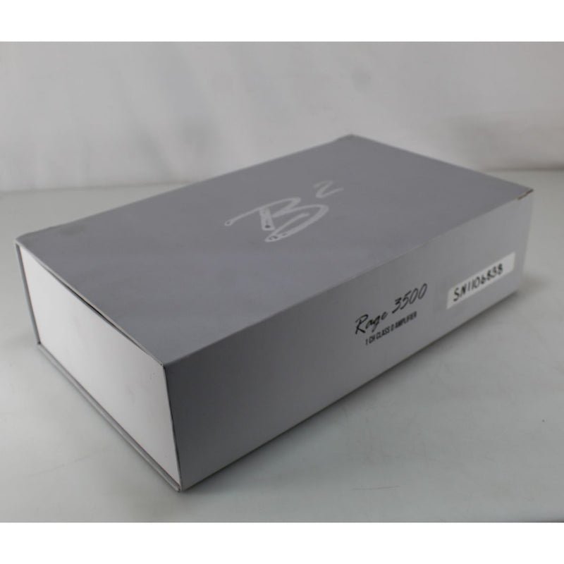 B2 Audio RAGE 3500 3.5K Watt 1-Ohm Class D Full Range Monoblock Amp REFURBISHED