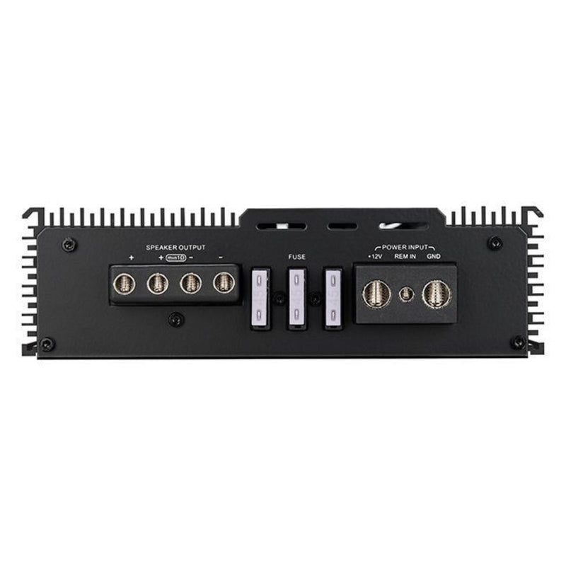 1200 W RMS Monoblock 1-Ohm Class D Car Audio Bass Amplifier w/ Bass Knob