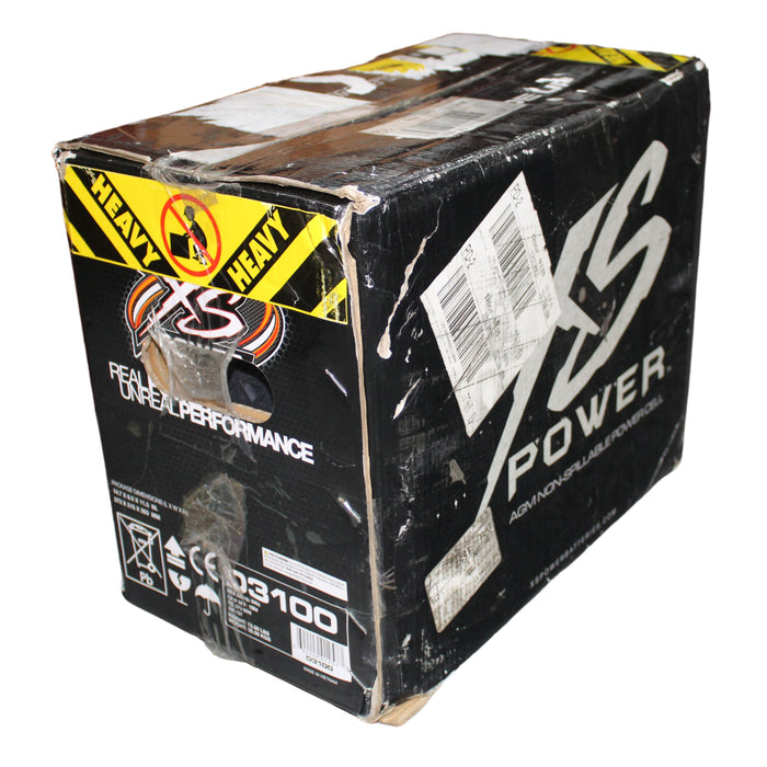 XS Power 12V BCI Group 31, 127 AH AGM Battery, 5000W Starting Battery OPEN BOX