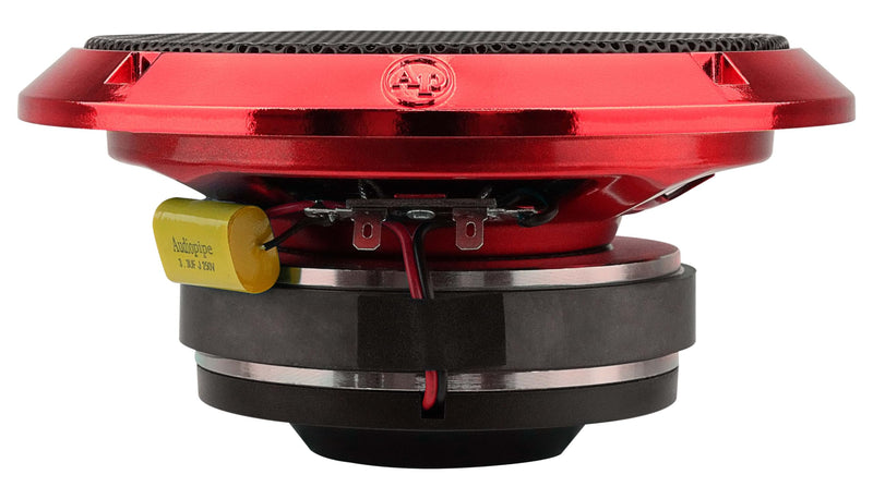 Audiopipe 6.5" 150W RMS 4 Ohm Red Eye Candy Compression Horn Midrange Coax Speaker