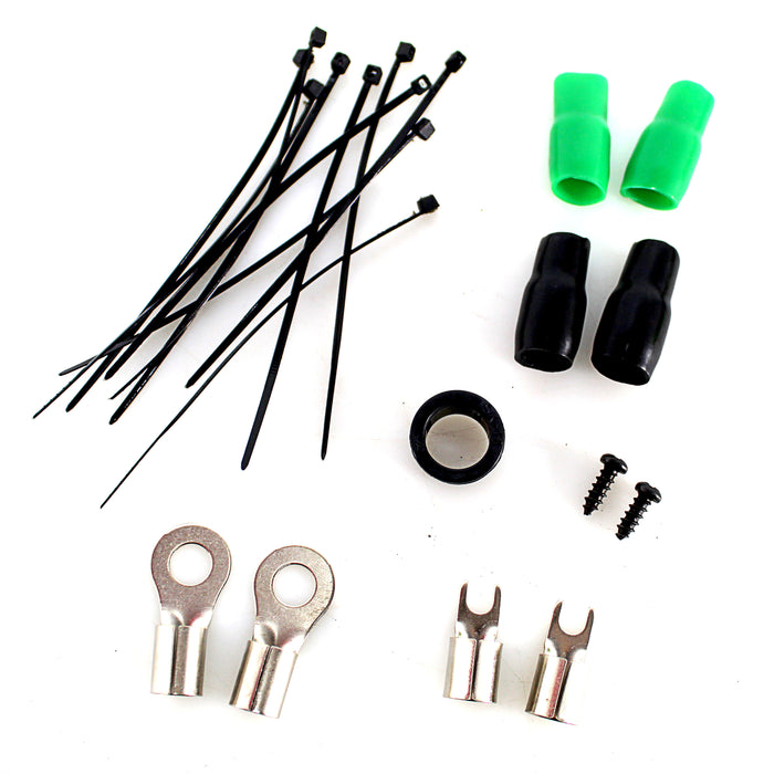 Deaf Bonce Machete 4 GA OFC 4 Ch Green Amplifier Wiring Kit MWK-44CU