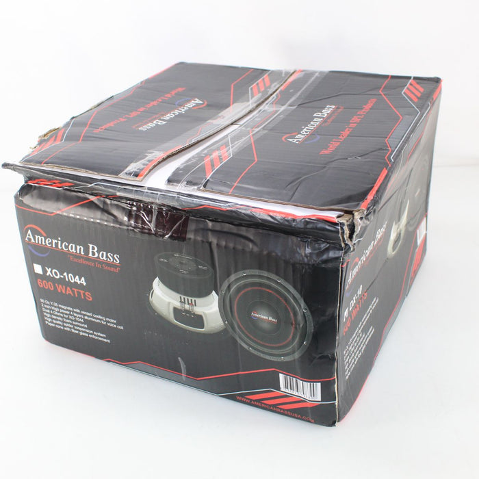 American Bass DX Series Car Audio 10" Subwoofer 600 W Peak 4 Ohm White OPEN BOX