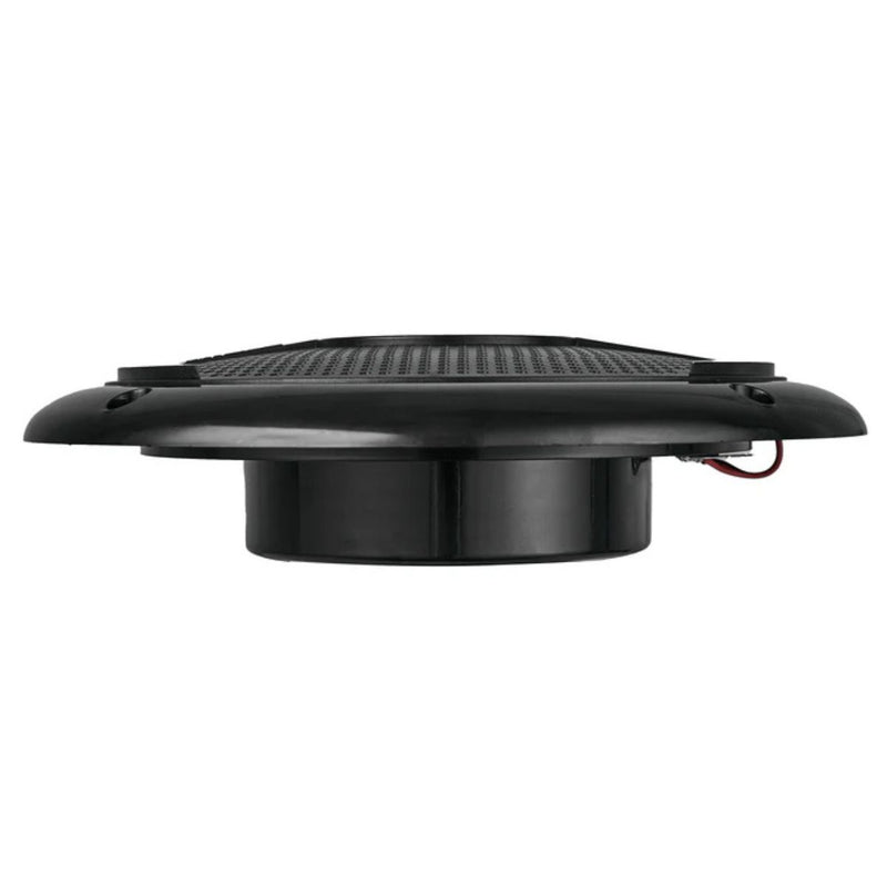 DS18 6.5" 200W 4-Ohm 2-Way Slim Marine Speakers Pair W/RGB LED Black NXL-6SL