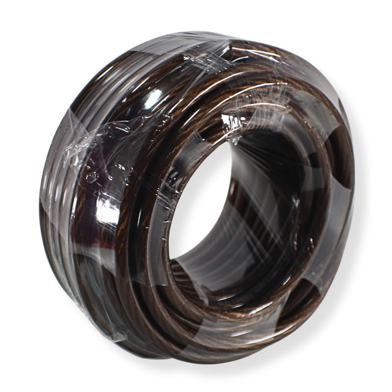 Power your car audio system with this 50FT 4 Gauge Black CCA cable. High-flex, heat-resistant, and built for clean current flow. Wire Coil Side View