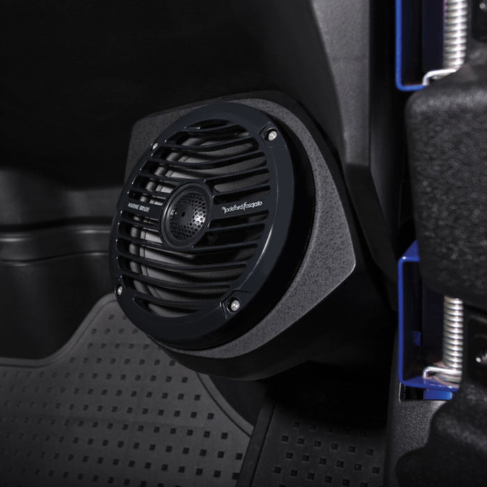Rockford Fosgate Pair 6.5" Front Lower Speaker Pods for Select YXZ Models IPX6