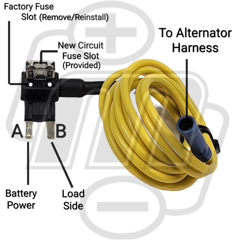 Mechman Mini Fuse Tap with 2-Amp Fuse and 4' Wire Extension FT101