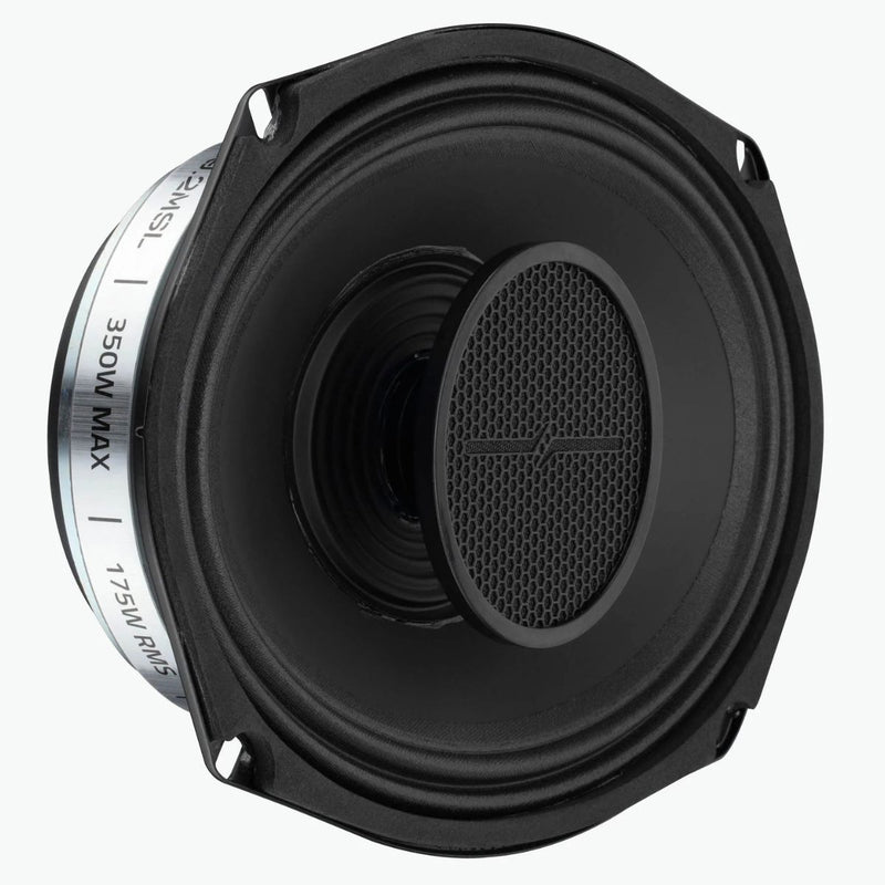 DS18 PRO-HY69.2MSL 6x9" 175W RMS 2 Ohm Slim Hybrid Neo Driver Speaker w Grille