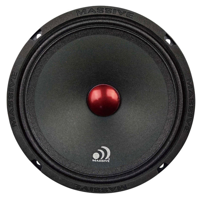 6.5" 120W RMS 4-Ohm Mid-Range Speaker Massive Audio MM Series MM6