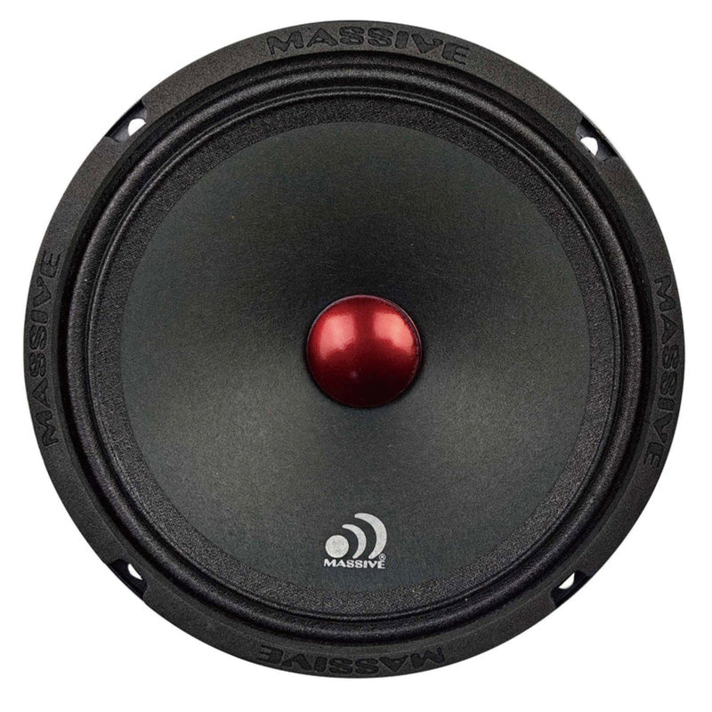 6.5" 160W RMS 4-Ohm Midrange Speaker Massive Audio MM6A MM Series