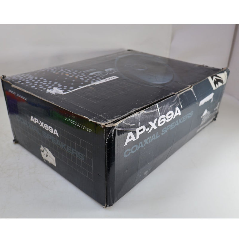 Deaf Bonce 6X9" Coaxial 200W RMS 4-Ohm Apocalypse Speakers W/ Grills OPEN BOX
