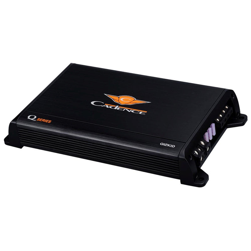 Cadence 1200 Watt 1-Ohm Class D Monoblock Car Audio Amplifier Q12K1D