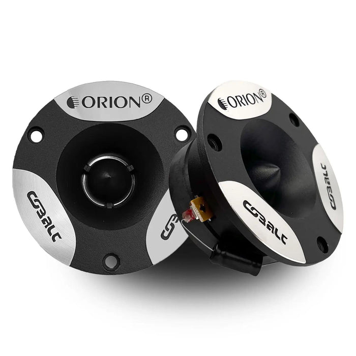 3.75" 4-Ohm 50 Watt RMS Bullet Super Tweeters Orion Cobalt CTW101 Pair