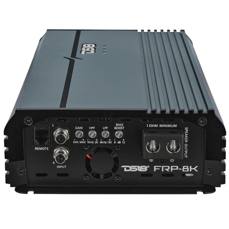 8000W RMS Monoblock Class D Full Range FRP Compact Car Audio Amplifier DS18