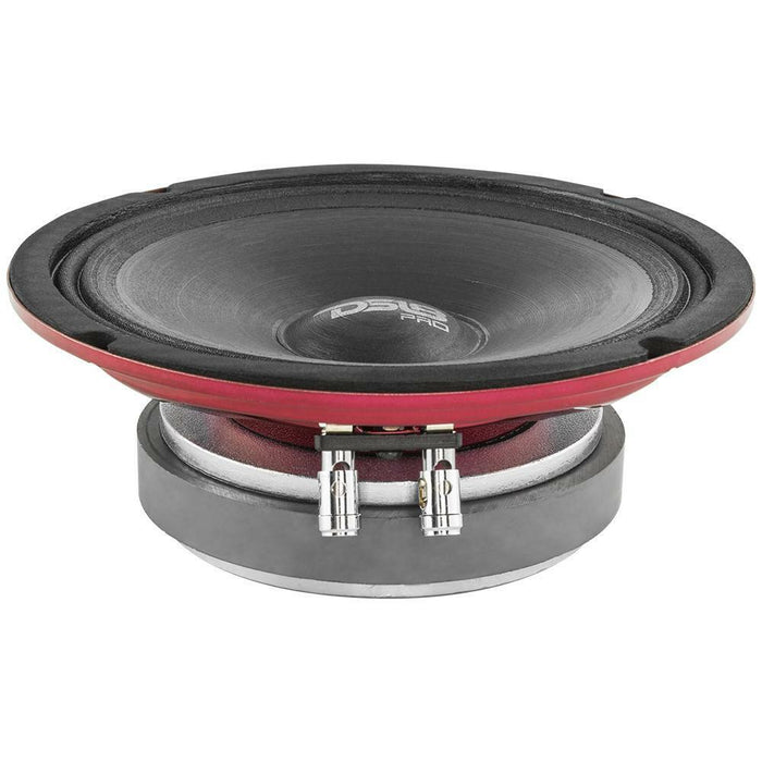 6.5" 200W RMS 2-Ohm Water Resistant Midrange Marine/Motorcycle Speaker Set DS18 PRO-SM6.2