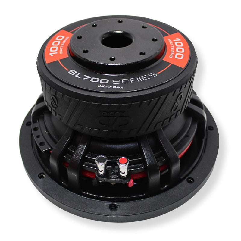 DD Audio SL710-D4 10" 1000W RMS Dual 4 Ohm 3" VC Car Audio Subwoofer