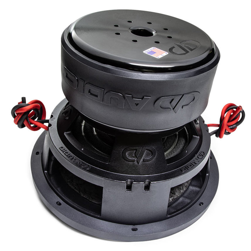 DD Audio 12" Dual 2 Ohm 8000W Peak/2000W RMS Power Tuned Subwoofer 9512k (ESP)