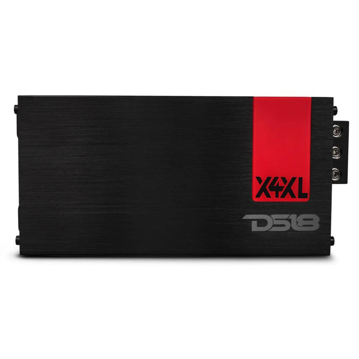 4-Channel 120W RMS 2-Ohm Class-D Ultra Compact Amplifier DS18 X Series / X4XL