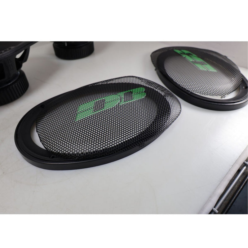 Deaf Bonce 6X9" Coaxial 200W RMS 4-Ohm Apocalypse Speakers W/ Grills OPEN BOX