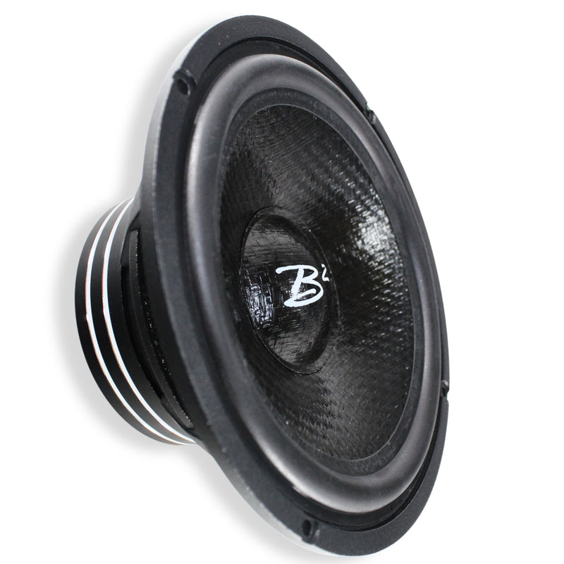 B2 Audio 6.5" Component Speaker Set RAGE 100W RMS 4 Ohm w/Tweeters