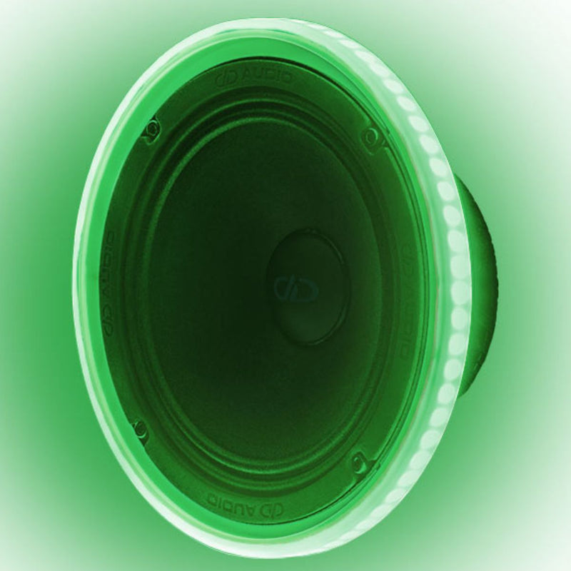 6.5" LED RGB Speaker Light Ring Pair DD Audio LED-RGB-6.5