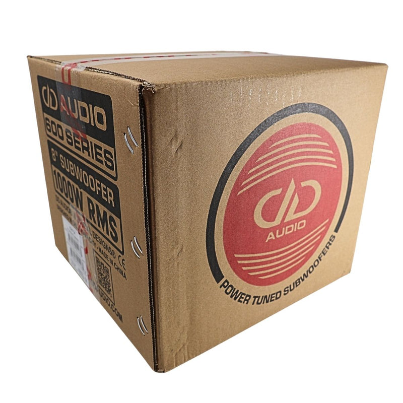 DD Audio 600f Series 10" 1000W RMS 4-Ohm DVC Hi-Def Tuned Subwoofer / 610f-D4