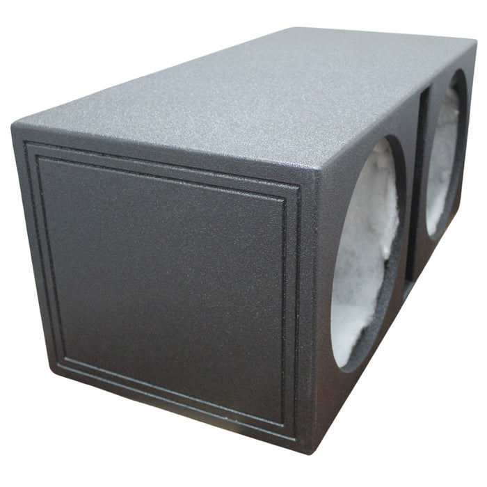 Pipemans Installation Dual 15" Vented and Coated Subwoofer Box 1" Baffle