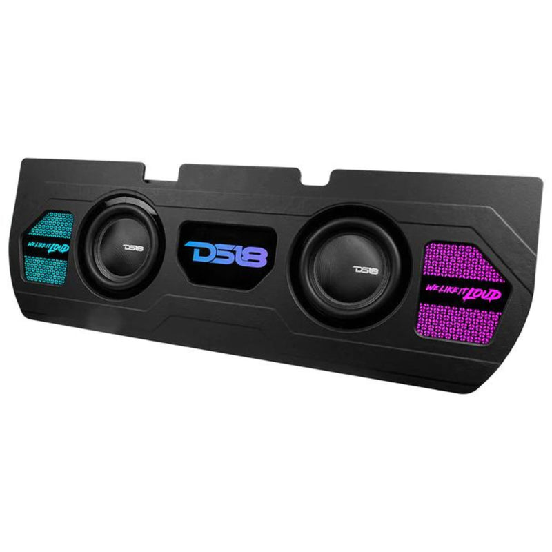 DS18 Dual 10" Sealed Subwoofer Loaded Enclosure for 2022+ Tundra 1200W RMS
