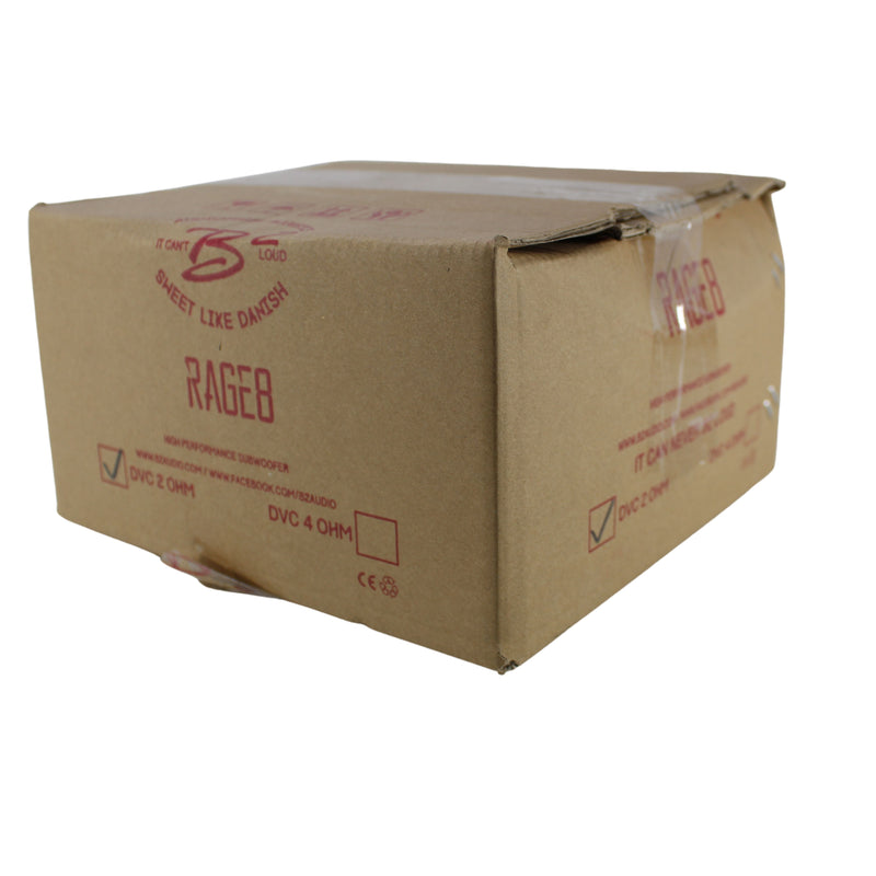 B2 Audio RAGE8 2-OHM Dual Voice Coil  Drop-In Recone Kit