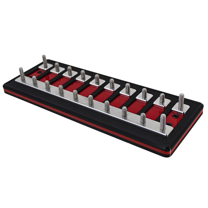 B2 Audio 10 Spot Heavy Duty ANL Fuse Distribution Block w/ Acrylic Cover