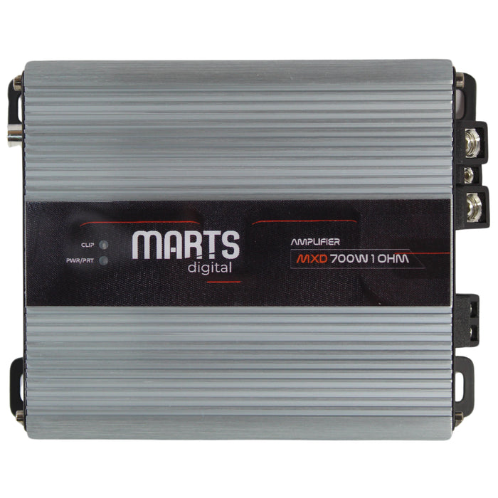 Marts Digital MXD Series Monoblock Full Range 700W 1 Ohm Amplifier MXD-700-1-V2